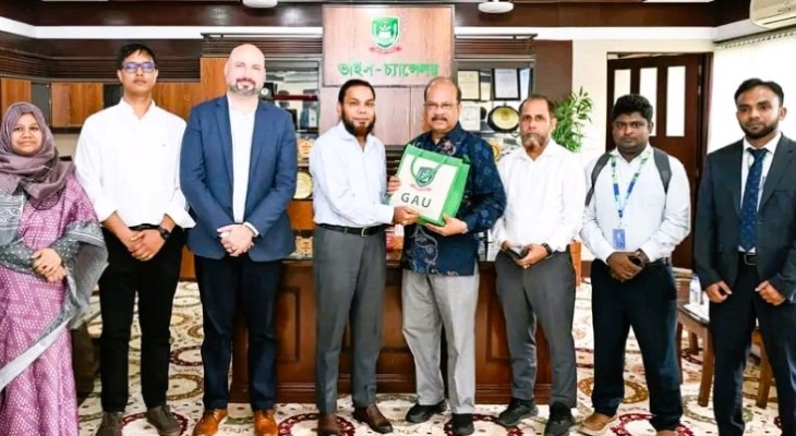 গাকৃবিতে যুক্তরাষ্ট্রের দুই ইউনিভার্সিটি প্রতিনিধিদল
